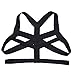 iiniim Mens Sexy Harness Belt Body Chest Lingerie Nylon Elastic Shoulder Strap Punk Gothic Rave Clubwear Black One Size