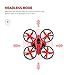 nihui ProAcc RTF Quadcopter Mini UFO Drone 2.4G 4CH 6 Axis Blade Inductrix Headless Mode Red
