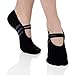 Great Soles Women's Ballet Sock , Black/Grey, One Size - comfortably fits women shoe sizes 6-10.