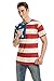 DAWILS Mens American Flag T-Shirt Patriotic Vintage Shirts 4th of July Short Sleeve Hipster Tee Shirt