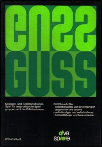 Guss Gruppen Und Selbsterfahrungs Spiel Dva Spiele Amazon De Wilhelm Kalff Bucher