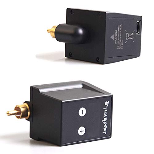 Romlon Wireless Mini Tattoo Power Supply, Newest Digital Display LED Screen Professional Tattoo Power Supply Permanent Makeup Equipment RCA DC Connection for Rotary Tattoo Pen Machines Supplies (RCA) - Thumbnail 4