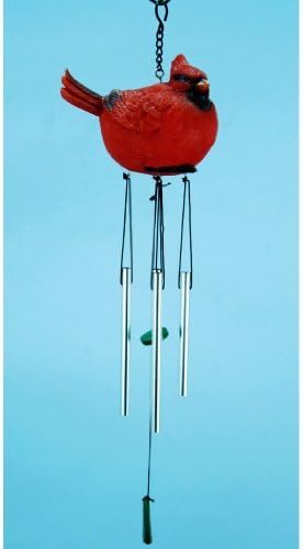 Cardinal Wind Chime, 16"