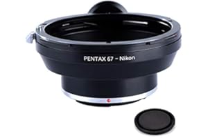 K&F Concept Lens Adapter Ring for Pentax 67 to Nikon F Mount D300 D810 D750 D610 D800 D7200 D7100 D7000 D700 Df D3s D3 D4 D5 
