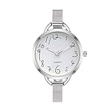 Women Quartz Watches COOKI Clearance Female Watches on Sale Cheap Lady Watches Stainless Steel Watch-H90