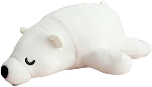 Amazon Com Chezmax Cute Polar Bear Shaped Stuffed Animal Toys