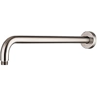 shower arm extender head extension arms slide brass inch bars rain sellers brushed lordear nickel fixed tube flange