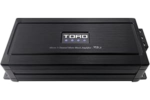 TORO TECH – MR2, 1000 Watts MAX – 500 Watts x 1 RMS 1Ω Stable Micro Sized Monoblock Car Amplifier Sound Quality Class D Desig
