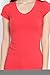TheMogan Women's Active Basic V-Neck Short Sleeve Tee T-Shirt Stretch Cotton Top