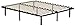Handy Living Platform Bed Frame - Wooden Slat Mattress Foundation/Box Spring Replacement, Queen