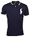 Polo Ralph Lauren Mens Custom Fit Mesh Big Pony Polo Shirt