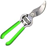 Garden Guru Indestructible All Steel Garden Clippers - GR8-Cut Professional Bypass Hand Pruner Pruning Shear with Comfort Grip Handles and Hardened Steel for Gardening, Trimming, and Yard Work