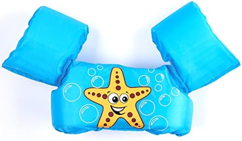 Summer Win Child Swim Vest Life Jacket Learn to Swim Aid Floatation Life Vest Kids Toddlers Swim Safty (30-50lbs)