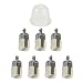 Mckin 3/16" I.D Pickup Body Fuel Filter for Walbro Echo String Trimmer Backpack Blower 125-527 13120507320 13120519830 (Pack of 7) primary