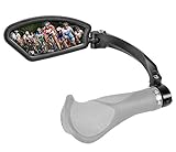 Bicycle Bike Handlebar Safe Stainless Steel Mirror