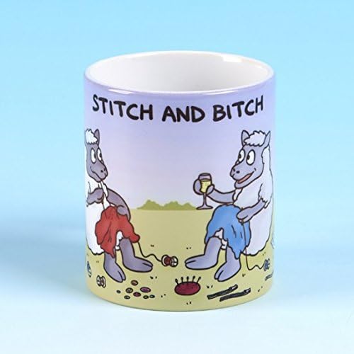 Vanessa Bee Stitch and Bitch Sewing Mug