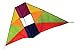 In the Breeze Rainbow Conyne Delta Kite, 6-Feet,72