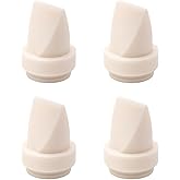 eufy Breast Pump E10/E20/S1/S1 Pro, Duckbill Valves (4-Pack) | Breast Pump Replacement Parts: Leak-Proof, Dust-Proof, Food-Grade Material