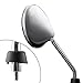 KiWAV OEM Replacement Mirror FV-025-1 compatible for PIAGGIO Liberty RST125 200 Vespa LX 50 125 150 Right Hand
