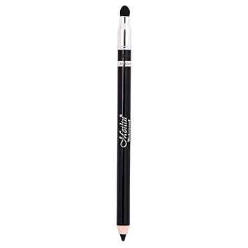 Meilin waterproof Matte Kajal & Eyeliner Pencil in Black - 12g