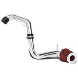 For Honda Civic 1.8L Engine Lightweight Aluminum Cold Air Intake System+Red Cone Filter