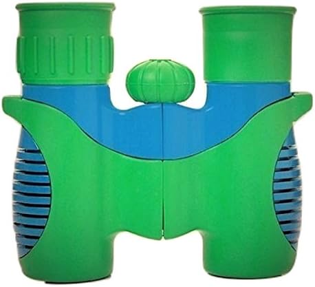 Charter Games Inc Kids Binocular - Tough 8x21 shock proof for boys and girls - Compact outdoor safari hunting - Bird watching - Stargazing space - Theater zoom - Harness the field of science discovery