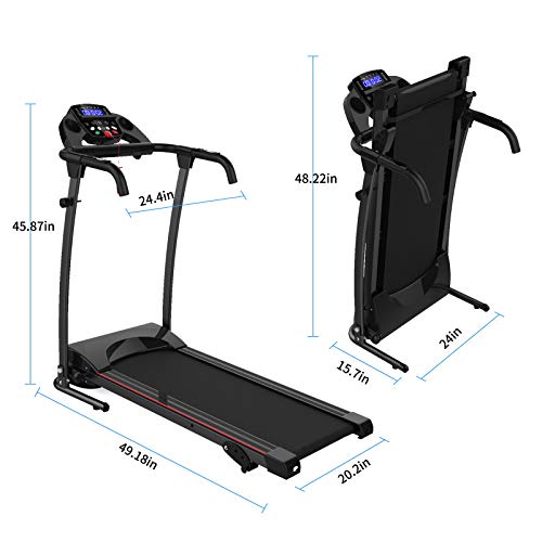 Home Folding Treadmills Portable Electric with Incline Treadmill