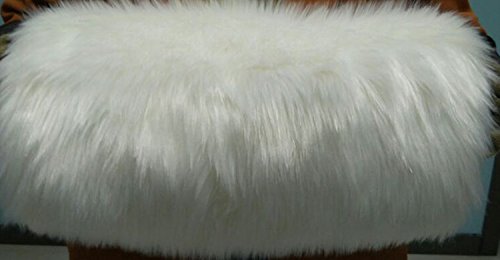 Fenghuavip Winter Bridal Faux Fur Muff Handmade Hand Muffs(Ivory) - Thumbnail 2
