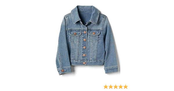 Chamarra de mezclilla gap para niña Clearance