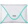 MUMI Design Travel Garment Bag Clothes Folder – 14.5” x 10.5” Packing Bag & Organizer for Luggage | Large-Capacity, Anti-Wrinkle Garment Bags for Travel, Carry-On Suitcases & Clothing Storage (Aqua)
