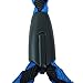Wisspet Double Dog Leash No Tangle Coupler Nylon Leash for Two Large/Small Dogs (Blue&black)