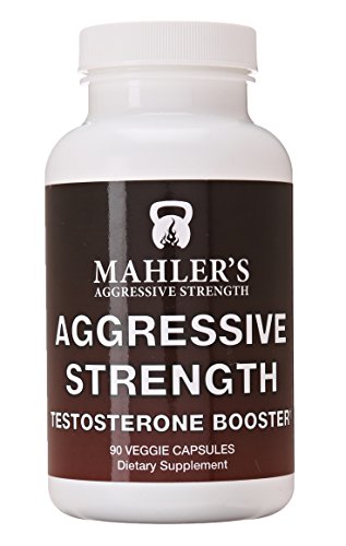 Mahler s aggressive strength testosterone booster, 90 c…