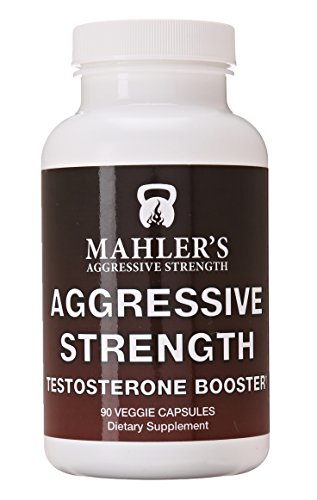 Mahler's Aggressive Strength Testosterone Booster, 90 capsules, 6 Week Supply (Best Time To Take Mucuna Pruriens)