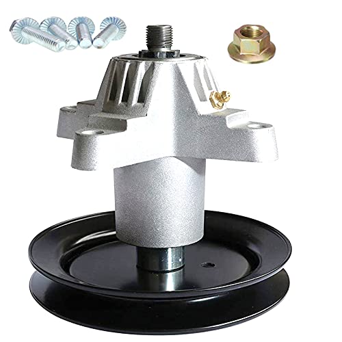 Photo 1 of G.Times Spindle Assembly with Pulley Replaces Spindle 618-0624 918-0624 618-0659 918-0659 918-0624A 918-0624B 918-0659A 918-0659B Mandrel Assembly