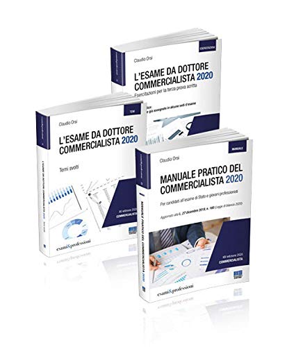 Kit Esame Da Commercialista Manuale Temi Svolti Terza Prova Scritta Vol 20 Amazon It Orsi Claudio Libri