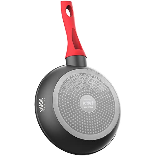 ICHEF POLISHOP Panela Ultra Sauté Grand Shark Series Vermelha de 24cm