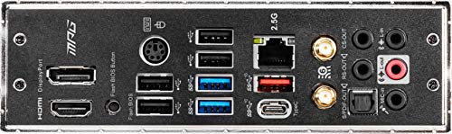 MSI MPG B550 Gaming Carbon WiFi (AMD AM4 DDR4 M.2 USB 3.2 Gen 2 WLAN 6 HDMI ATX Gaming moederbord AMD Ryzen™ 5000… - Image 3