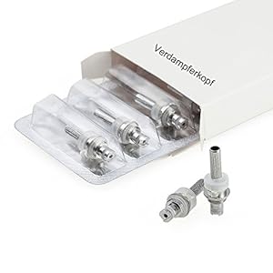 Ersatzverdampfer 2,2 Ohm EVOD für Mini Protank/Protank/ MT3 5er Pack ohne Nikotin KUBO