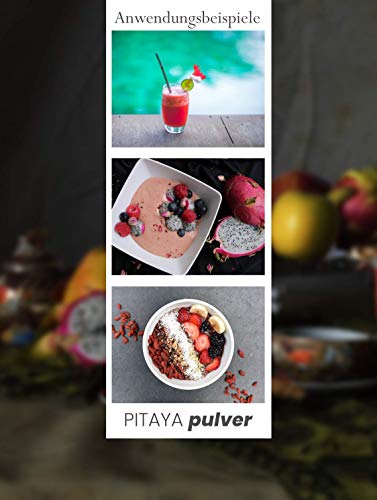 Pitaya-fruitpoeder, 100 g, drakenfruitpoeder, gevriesgedroogd, zonder toevoegingen, glutenvrij, veganistisch, natuurlijk… - Afbeelding 4