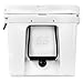 RTIC 65 Quart Ultra-Tough Hard Cooler Insulated Portable Ice Chest Box for Beach, Drink, Beverage, Camping, Picnic, Fishing, Boat, Barbecue, White