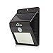 SPECIAL SUMMER SALE!! GR8 Goodz LED Motion Sensor Solar Light, Bright, Weatherproof, Wireless Security, Automatic Dusk to Dawn Sensing, For Patio, Deck, Garden, Home, Driveway, Entryway, 1 Pak.