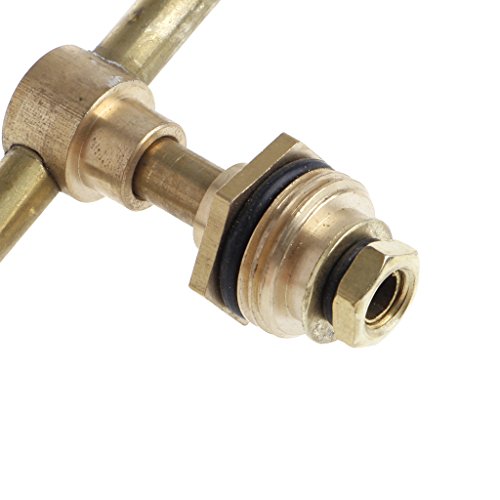 Onpiece Garden 1/2" Sprinkler Head Rotary Sprayer Brass Watering Irrigation Fountain (4 Arm)