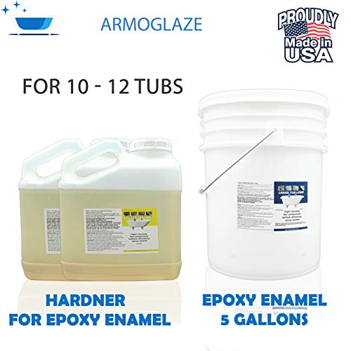 Armoglaze Refinishing Coating for (1012 Bathtubs) Easy Pouron