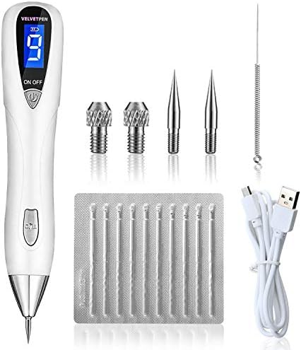 Yansu Skin Tag Repair Kit 10-Level Adjustable Eraser for Freckle & Tattoo Beauty Equipment LCD