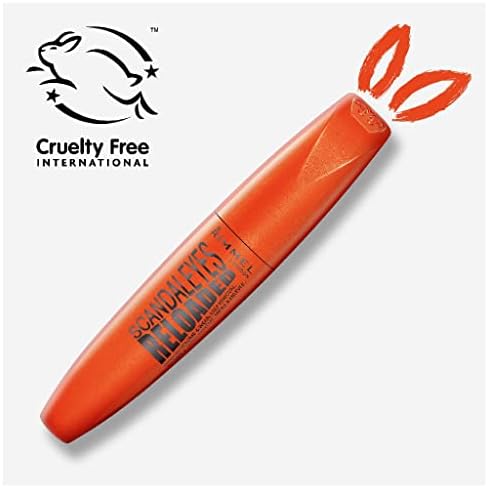- Mascara Scandaleyes Reloaded - Volume extrême et Tenue extrême - Maxi Brosse - 001 Black - 12ml