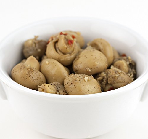 Jake & Amos Marinated Mushrooms, 16 Oz. Jar (Case of 12)