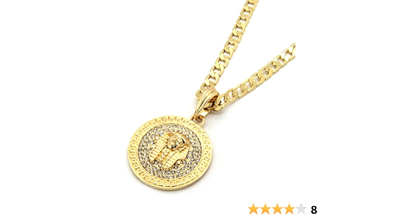 Cuban Chain Pendant Necklace 