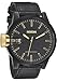 NIXON Men's NXA1271041 Matte Black Ion-Plated Stainless Steel Case Watch