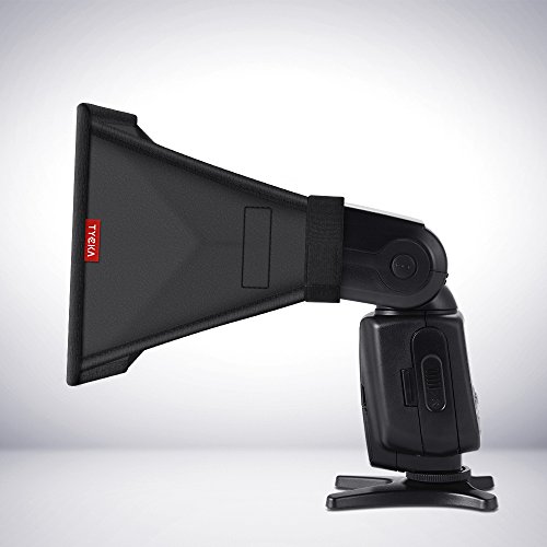 TYCKA 6x5" Flash Diffuser Translucent Light Softbox (Universal, Collapsible) for Nikon, Canon Sigma Sony Yongnuo - Thumbnail 7