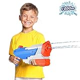 Conthfut Water Guns Squirt Guns High Capacity 1200CC Water Blaster 32 FT Water Toys for Kids Summer Gun Toys Water Shooter Fighting Games for Boys Girls Age 6 5 4 3